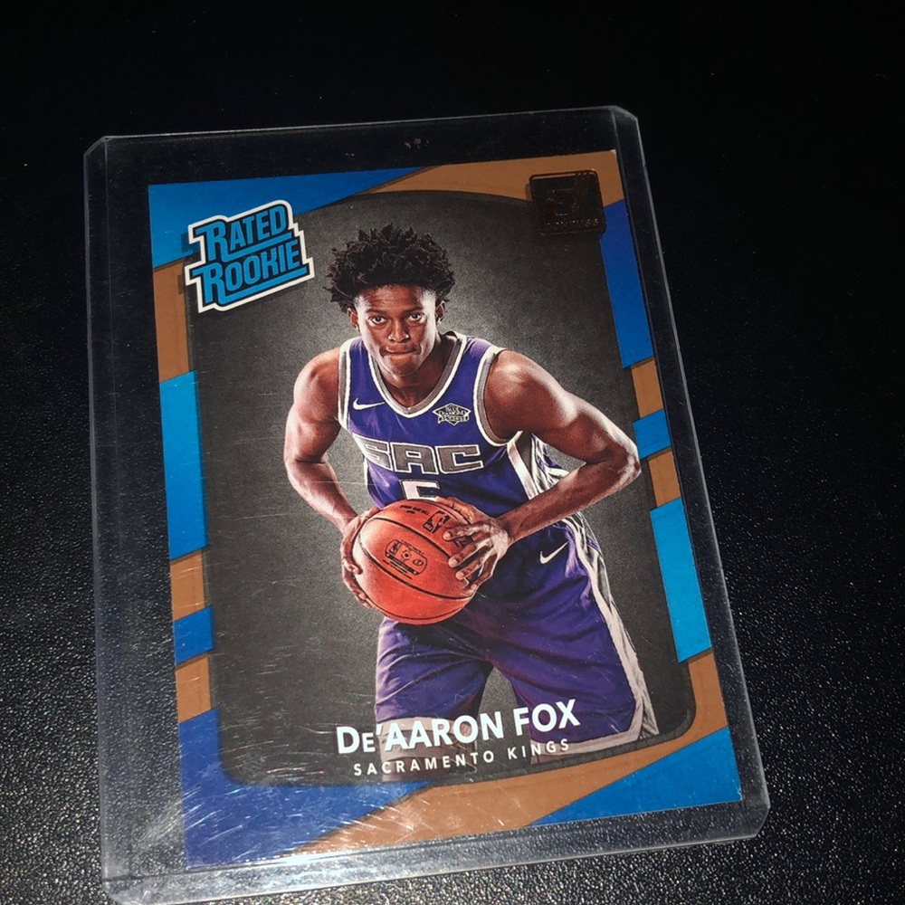 De’arron Fox Rookie Basketball Card
